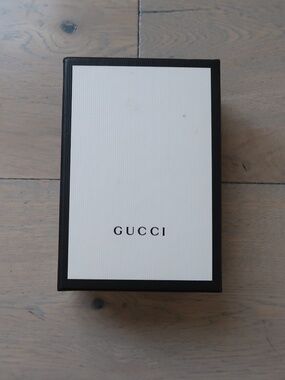 Gucci Designer Shoe Box – Authentic Luxury Packaging